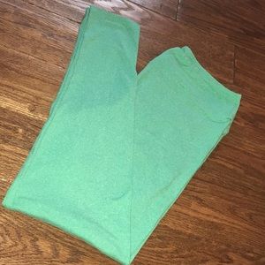 Lularoe tall and curvy teal leggings